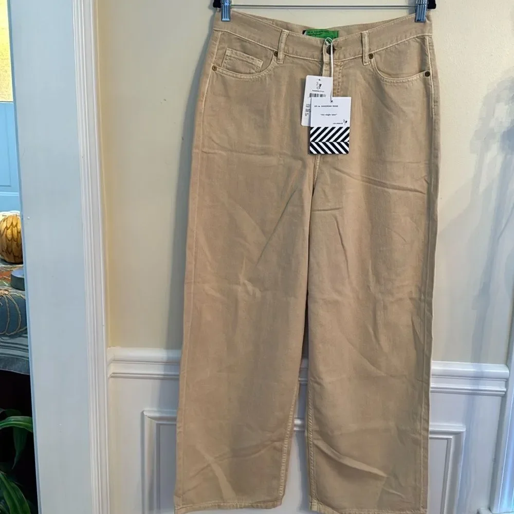 SR vs. Sandrine Rose Wide Leg Jeans